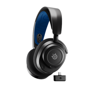 SteelSeries Arctis Nova 7P juodos bevielės ausis uždengiančios žaidimų ausinės su mikrofonu | Triukšmo slopinimas