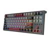 Royal Kludge RK R87 RGB black wired keyboard | 80%, Hot-swap, Brown switches, US