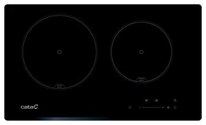 Indukcinė kaitlentė CATA Hob IB 2 PLUS BK/A Induction, Number of burners/cooking zones 2, Touch, Timer, Black