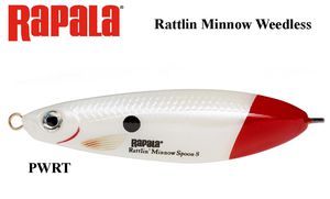Rapala Rattlin Minnow Weedless Spoon  8 cm, 16 g PWRT 16 g
