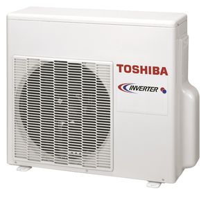 Išorinė multisplit dalis Toshiba (R32 freonas) 5,2 (1,7~6,2) / 5,6 (1,3~7,5) kW (maks. 2 vidinės dalys)