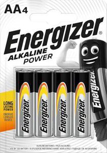 Elementai Energizer AA (LR6) 1,5V, šarminiai, 4 vnt