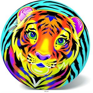 Spalvotas kamuolys Tigras 23 cm
