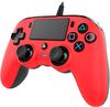 Nacon Wired Game Controller For Playstation 4 (Red)