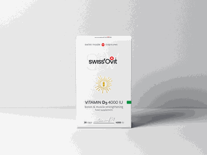 SwissOvit Vitaminas D3 4000TV, kapsulės, N30