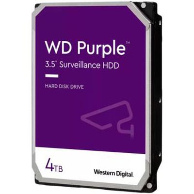 WD Purple 4TB SATA HDD 3.5inch internal 256MB Cache