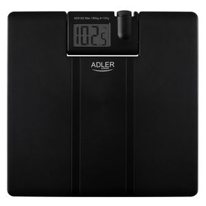 Svarstyklės Adler Bathroom Scale with Projector AD 8182 Maximum weight (capacity) 180 kg Accuracy 100 g Black