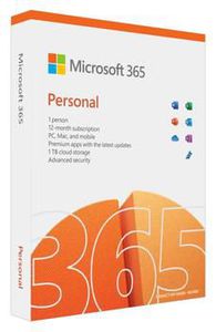Microsoft | 365 Personal | QQ2-01897 | FPP | License term 1 year(s) | English | EuroZone Medialess
