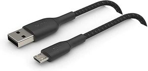 Belkin Micro-USB-Cable encased 1m black CAB007bt1MBK