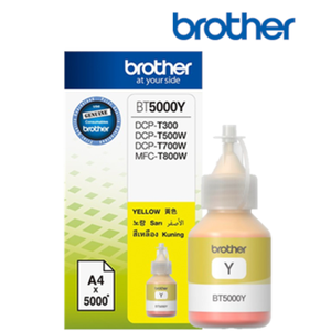 Ink Brother BT5000Y yellow | 5000pgs | DCPT300/DCPT500W/DCPT700W/MFCT800W