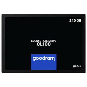 GOODRAM SSD CL100 GEN.3 240GB 2.5inch SATA3 520/400MB/s