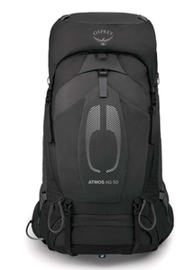 Vyriška treko kuprinė Osprey Atmos  AG 50 Black L/XL