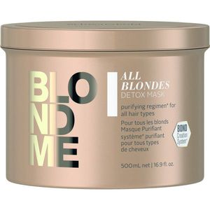 Schwarzkopf Professional Blond Me All Blondes Detox Mask Detoksikuojanti kaukė, 500ml