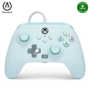 PowerA Enhanced Wired Controller For Xbox Series X|S - Cotton Candy Blue