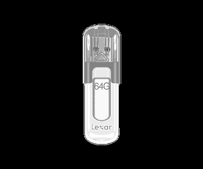 USB raktas Lexar JumpDrive V100 64GB, USB 3.0, Grey