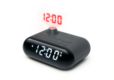 Radijo imtuvas Muse M-179 P Clock Radio With Projection, Black Muse