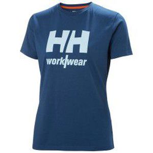 Moteriški marškinėliai HELLY HANSEN Logo T-Shirt, mėlyni XL