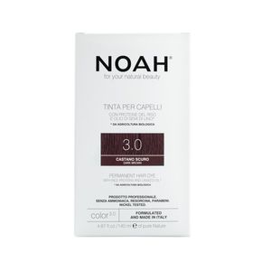 Noah Permanent Hair Dye 3.0 Dark Brown Ilgalaikiai plaukų dažai, 140 ml