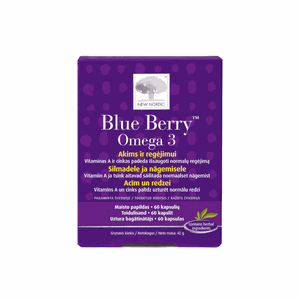 Blue Berry Omega 3 kapsulės N60