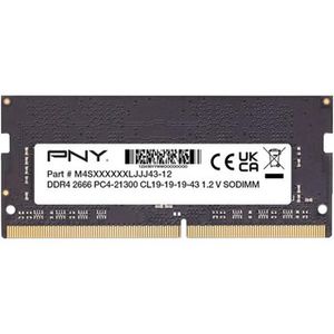 Kompiuterio atmintis PNY MN8GSD42666-SI RAM modulis 8GB DDR4 SODIMM 2666MHZ