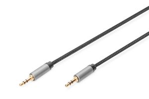 Digitus AUX Audio Cable Stereo DB-510110-018-S 3.5 mm jack to 3.5 mm jack, 1.8 m