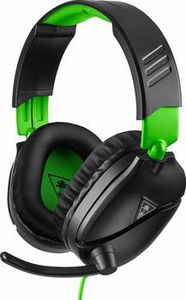 Turtle Beach RECON 70 Wired Over-ear Gaming Headphones with Foldable microphone - Black/Green | Xbox One/Xbox Series X|S/PS4/PS5/Nintendo Switch/PC/Smartphones