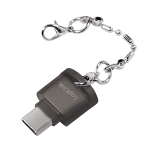 LOGILINK CR0039 - USB-C to microSD Card reader as a key chain