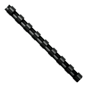 Plastikinė įrišimo spiralė FELLOWES, 25mm, juoda, 50vnt