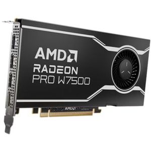 AMD GPU W7500 8GB GDDR6 128bit, 12Tflops, 4x DP 2.1, active fan, RDNA3