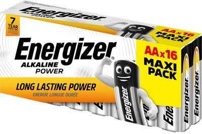 ENERGIZER POWER AA 16 PACK TRAY