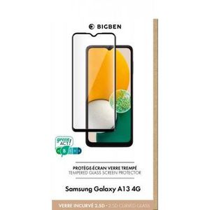 Samsung Galaxy A13 4G Tempered 2.5D Screen Glass By BigBen Black
