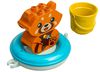 Vonios žaislas LEGO Duplo 10964 Plūduriuojanti raudonoji panda
