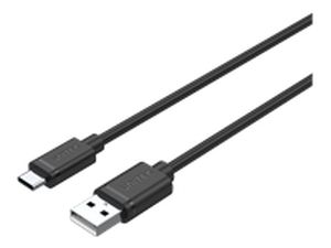 UNITEK Cable USB-A 2.0 - USB-C 1.5m C14067BK