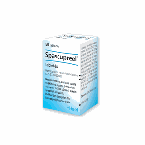 Spascupreel tabletės N50