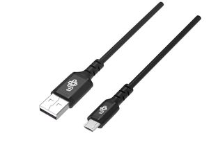 TB Cable USB0-Micro USB 2m silicone black Quick Charge