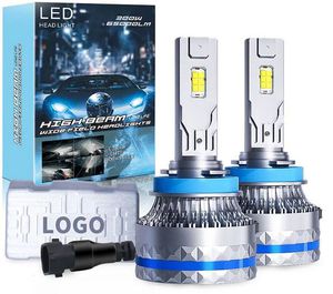 LED H7 lemputės 2vnt. 300W super light CANBUS 65000Lm