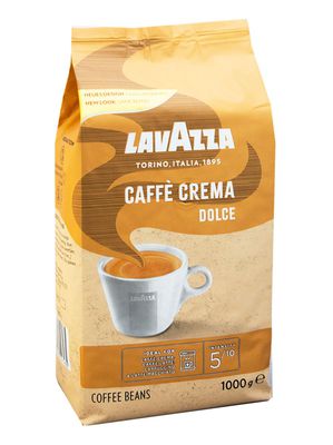 Kavos pupelės Lavazza "Caffe crema Dolce" 1kg