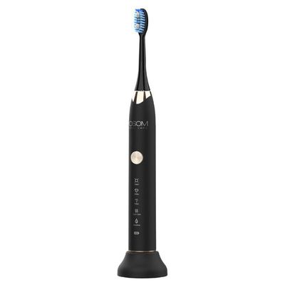 Įkraunamas, elektrinis dantų šepetėlis OSOM Oral Care Sonic Toothbrush Black OSOMORALT7BL