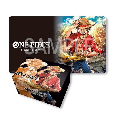 One Piece Card Game - Playmat and Card Case Set - Monkey.D.Luffy