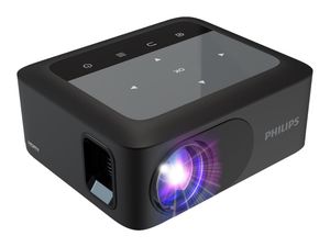 Projektorius Philips 110 (NPX110) Black LCD projector 1280x720 HD 100 lumens