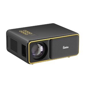 Šilelis P-3 Plus išmanusis FULL HD vaizdo projektorius, kuris turi lengvai valdomą vartotojo aplinką, taupo elektros energiją, neužima daug vietos