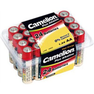 Camelion Plus Alkaline LR03-PB24, AAA 24pcs-box, 1250mAh 1-pack maitinimo elementai