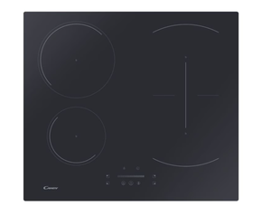 Indukcinė kaitlentė Candy Hob CTP643C/YEP Induction Number of burners/cooking zones 4 Touch Timer Black