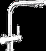 Maišytuvas su geriamo vandens despenseriu Blanco FONTAS-S II 525199, nerūdijančio plieno (su ištraukiama žarna)