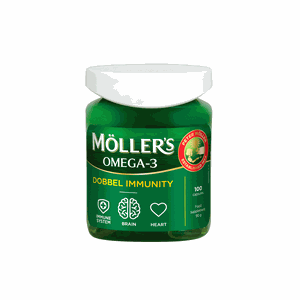 Möller's Dobbel Immunity kapsulės N100 