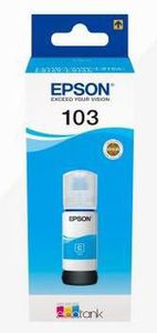Rašalas EcoTank Epson 103 Cyan buteliukas | 65 ml | L3150/L31111/L3110