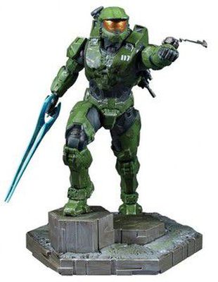 Halo Infinite Master Chief With Grappleshot statula | 26 cm