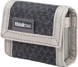 Think Tank AA Battery Holder (Wallet holds: 8 AA or 16 AAA batteries) Grey