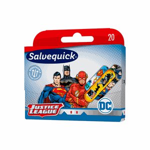 Salvequick pleistrų rinkinys vaikams Justice League N20