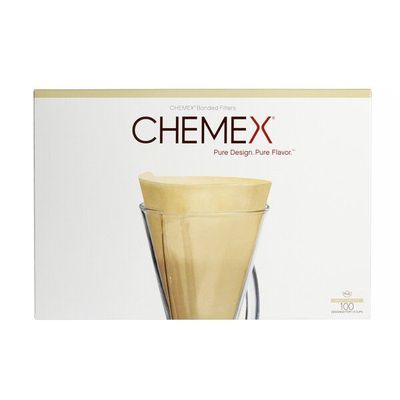 Popieriniai filtrai Chemex 1-3 cup, rudi 100vnt.